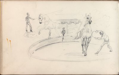 Skissebok, 1880 av Henri de Toulouse-Lautrec