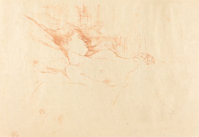 Sove av Henri de Toulouse Lautrec