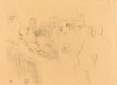 Soudais-avsetning av Henri de Toulouse Lautrec