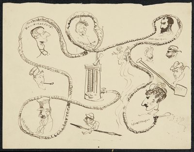 Untergang, 1881 von Henri de Toulouse Lautrec