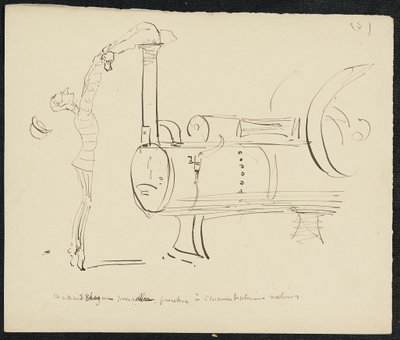 Untergang, 1881 von Henri de Toulouse Lautrec