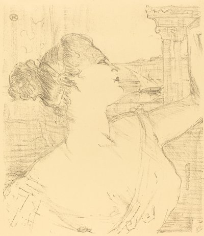 Subra der Oper, 1896 von Henri de Toulouse Lautrec