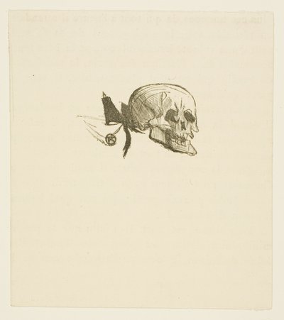Halestykke fra Ved foten av Sinai av Henri de Toulouse Lautrec