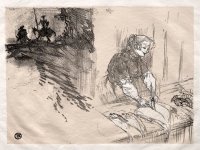 The Brief Joys: Cover av Henri de Toulouse-Lautrec