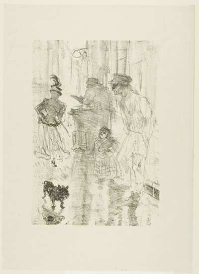 Der Kastanienverkäufer von Henri de Toulouse-Lautrec