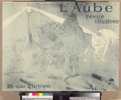 Die Morgendämmerung, 1896 von Henri de Toulouse Lautrec