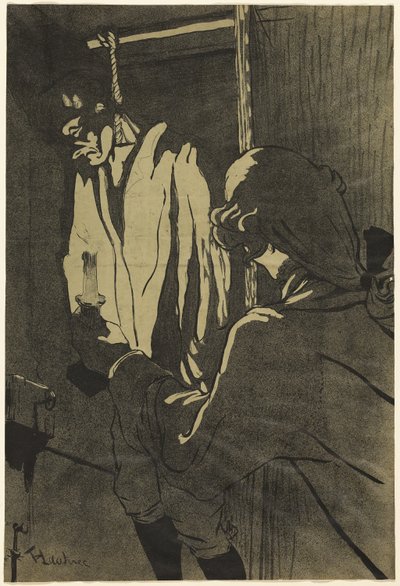 Den hengte mannen av Henri de Toulouse-Lautrec