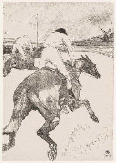 Der Jockey, 1899 von Henri de Toulouse Lautrec
