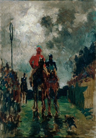 Die Jockeys von Henri de Toulouse-Lautrec