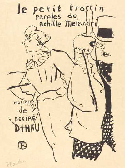 Das kleine Dienstmädchen von Henri de Toulouse Lautrec