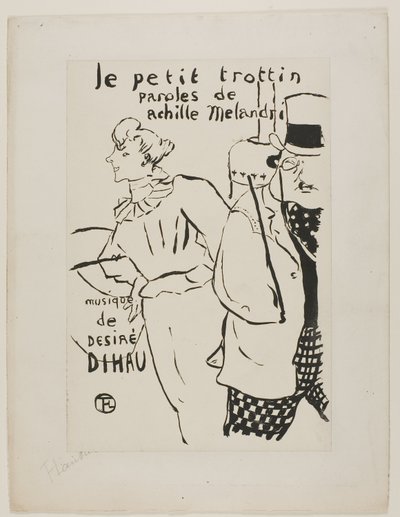 Den lille ærendjenta av Henri de Toulouse Lautrec