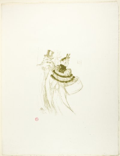 Die alten Herren von Henri de Toulouse-Lautrec