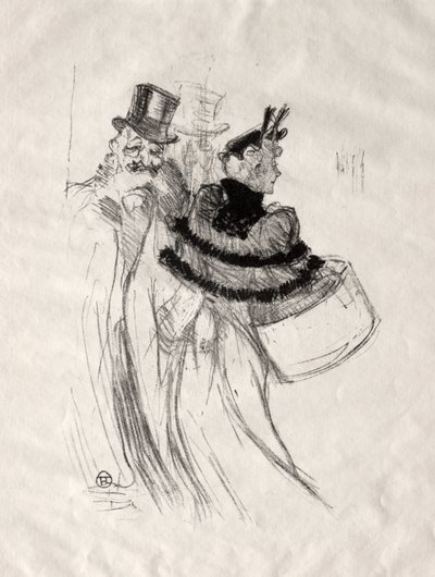 De gamle herrer, 1894. av Henri de Toulouse Lautrec