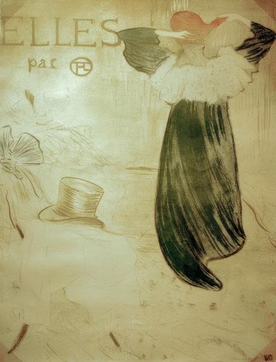 Titel der Folge Elles von Henri de Toulouse Lautrec