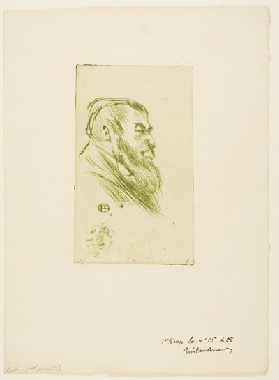 Tristan Bernard av Henri de Toulouse-Lautrec