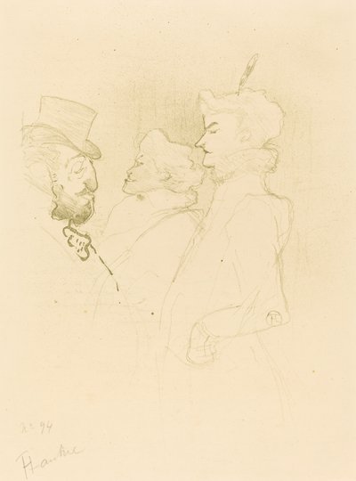 Warum nicht...Einmal ist keinmal, 1893 von Henri de Toulouse Lautrec