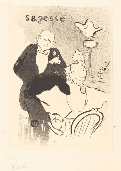 Visdom av Henri de Toulouse Lautrec