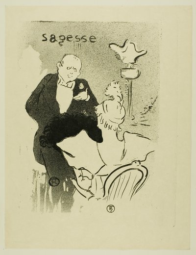 Weisheit von Henri de Toulouse-Lautrec