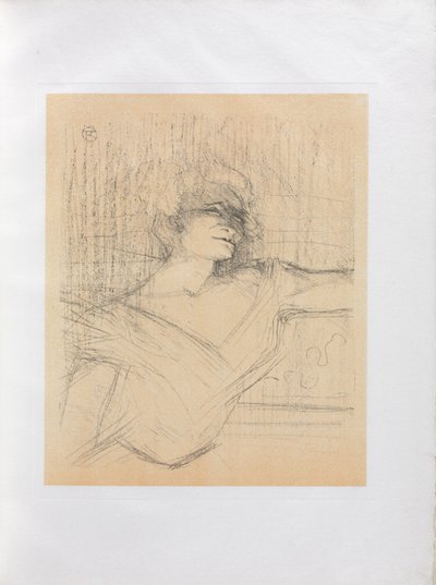 Yvette Guilbert-Englische Serie: Dans la glu, 1898 von Henri de Toulouse Lautrec