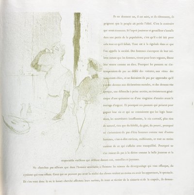 Yvette Guilbert-French Series: nr. 14 av Henri de Toulouse-Lautrec