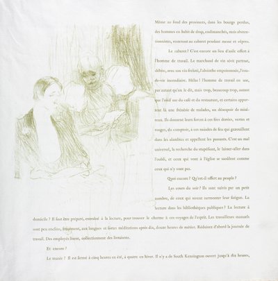 Yvette Guilbert-French Series: nr. 8 av Henri de Toulouse-Lautrec
