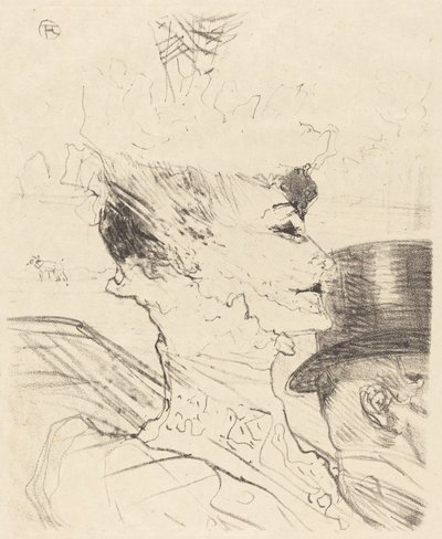 Yvette Guilbert? av Henri de Toulouse Lautrec