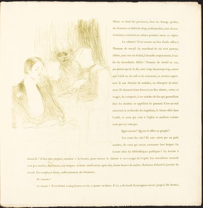 Yvette Guilbert von Henri de Toulouse Lautrec