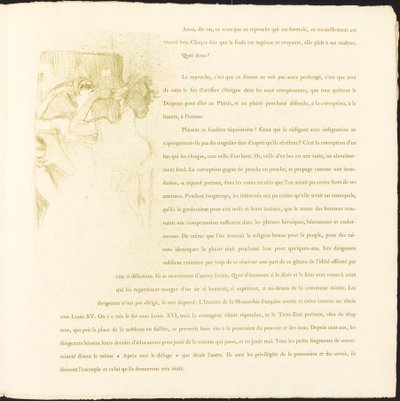 Yvette Guilbert von Henri de Toulouse Lautrec