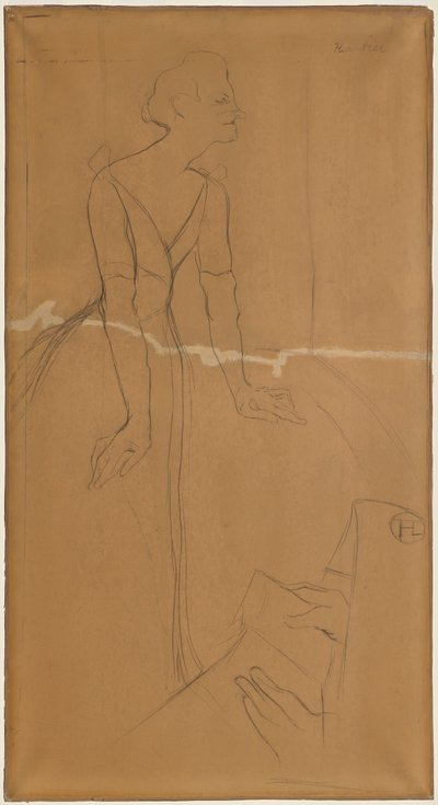 Yvette Guilbert av Henri de Toulouse-Lautrec