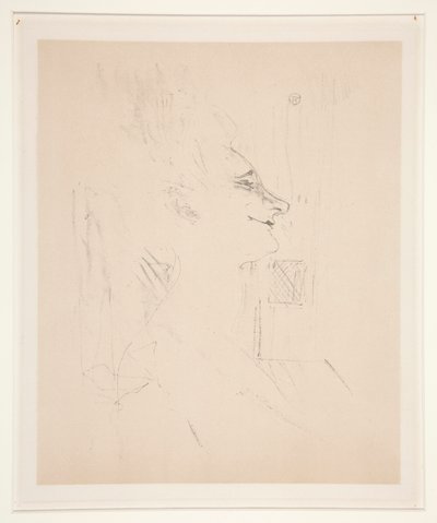 Yvette Guilbert, av Henri de Toulouse-Lautrec