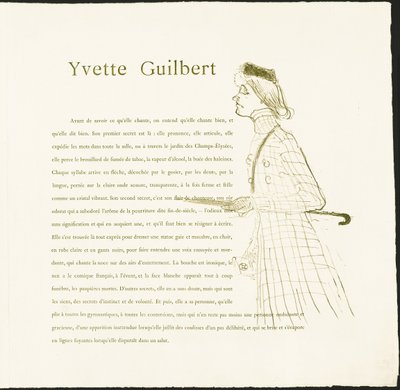  av Henri de Toulouse Lautrec