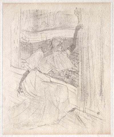 Yvette Guilbert: Hilsen publikum av Henri de Toulouse-Lautrec