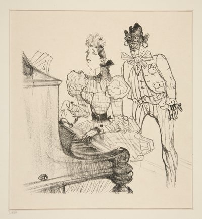 Zamboula-Polka av Henri de Toulouse-Lautrec