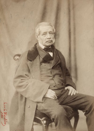 Mist, fotografi av Henri de la Blanchere (1821-1880), 39 boulevard des Capucines Paris i 1839 (s/hvitt foto) av Henri de la Blanchere