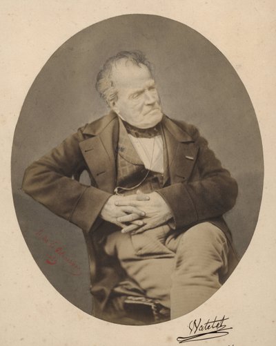 Watelet, 39 boulevard des Capucines Paris i 1821 (s/hv-bilde) av Henri de la Blanchere