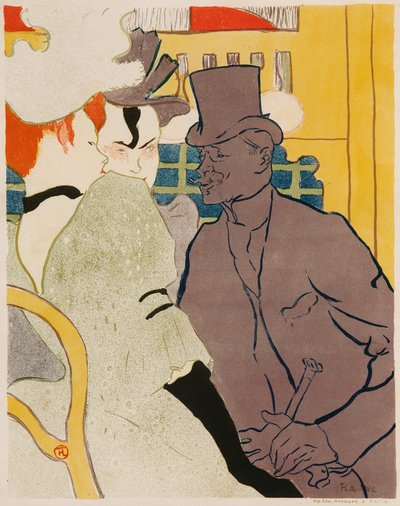 Engelskmannen ved Moulin Rouge av Henri de Toulouse Lautrec