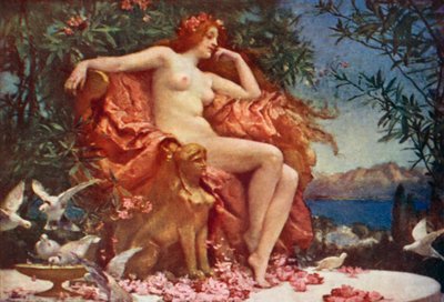 Venus på tronen av Henrietta Rae