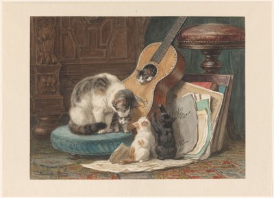 Musikerne Harmonistene av Henriëtte Ronner