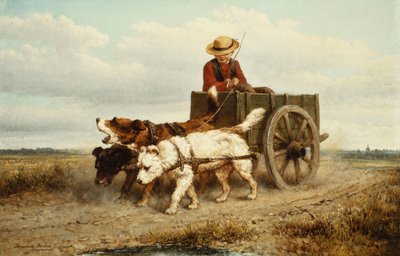 Hundevognen, av Henriëtte Ronner Knip