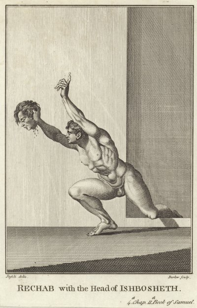 Rekab med Isbosjets hode (gravering) av Henry (1741-1825) (after) Fuseli
