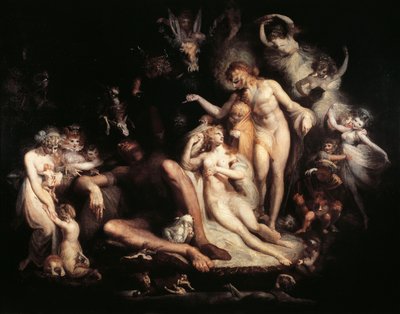"Oppvåkningen av Titania" av Henry  Fuseli