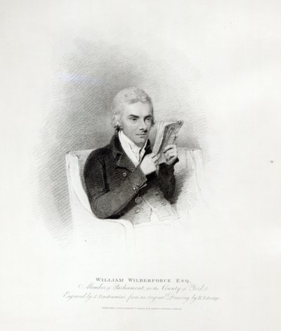 William Wilberforce, gravert av J. Vendramini av Henry (after) Edridge