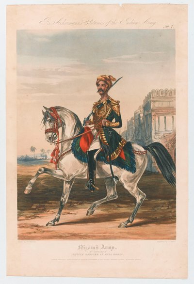 Nizams hær av Henry (after) Martens