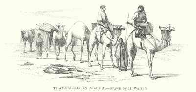Reise i Arabia (gravering) av Henry (after) Warren