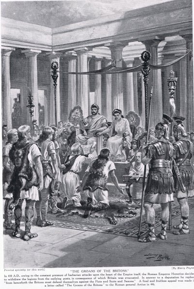 The Groans of the Britons, illustrasjon fra 