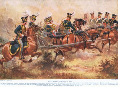 The Royal Horse Artillery, ca. 1910 av Henry A. Payne