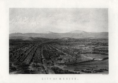 Byen Mexico, 1883 av Henry Adlard