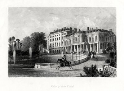 Palace of Saint-Cloud, Paris, Frankrike, 1875 av Henry Adlard