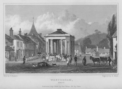 Westerham, Kent (gravering) av Henry Adlard