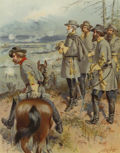 General Robert E Lee ved Fredericksburg av Henry Alexander (after) Ogden